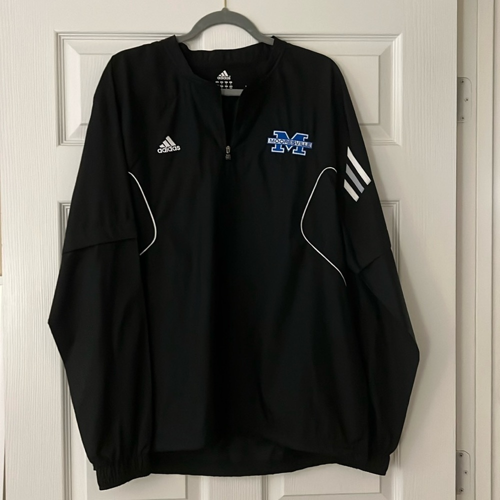 Perfect Game Men's Woven Showcase Long Sleeve 1/4 Zip Pullover